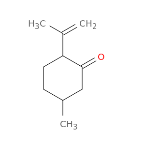 Cyclohexanone, 5-methyl-2-(1-methylethenyl)-
