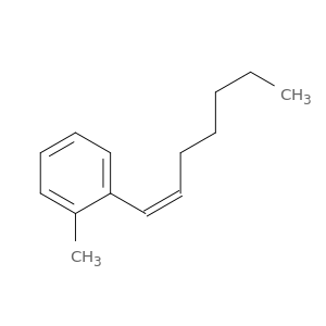 Benzene, 1-(1Z)-1-heptenyl-2-methyl-