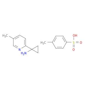 1-(5-Methylpyridin-2-yl)cyclopropanamine 4-methylbenzenesulfonate