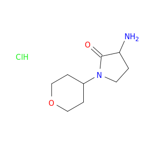 3-Amino-1-(oxan-4-yl)pyrrolidin-2-one hydrochloride