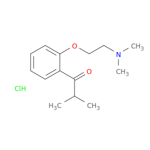 DIMETHYL-[2-[2-(2-METHYLPROPANOYL)PHENOXY]ETHYL]AZANIUM CHLORIDE