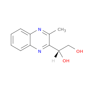 1,2-Ethanediol, 1-(3-methyl-2-quinoxalinyl)-, (1R)-