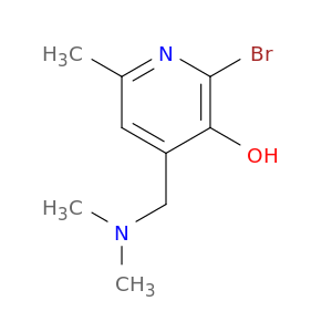 3-Pyridinol, 2-bromo-4-[(dimethylamino)methyl]-6-methyl-