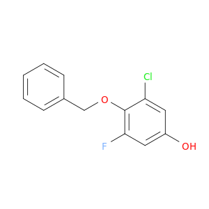 4-(benzyloxy)-3-chloro-5-fluorophenol