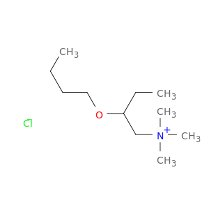 1-Butanaminium,2-butoxy-N,N,N-trimethyl-, chloride (1:1)