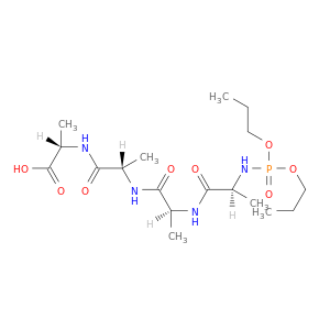 L-Alanine, N-(dipropoxyphosphinyl)-L-alanyl-L-alanyl-L-alanyl-
