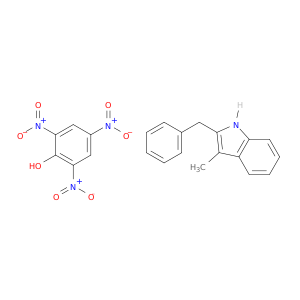 1H-Indole, 3-methyl-2-(phenylmethyl)-, compd. with 2,4,6-trinitrophenol