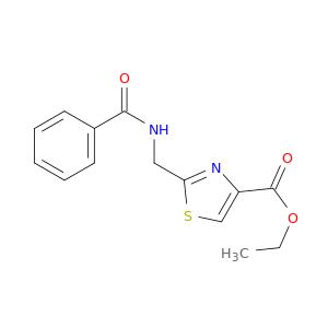 乙基2-[(Benzoylamino)甲基]-4-噻唑羧酸甲酯