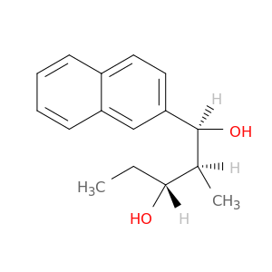 1,3-Pentanediol, 2-methyl-1-(2-naphthalenyl)-, (1S,2S,3R)-