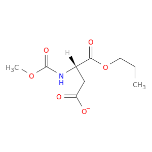 L-Aspartic acid, N-(methoxycarbonyl)-, 1-propyl ester