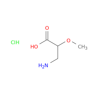 3-amino-2-methoxypropanoic acid hydrochloride