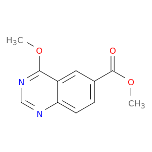 6-Quinazolinecarboxylic acid, 4-methoxy-, methyl ester