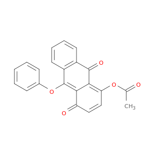 1,10-Anthracenedione, 4-(acetyloxy)-9-phenoxy-