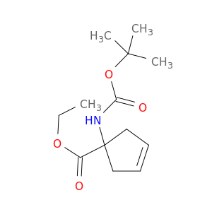 1-(Boc-氨基)-3-环戊烯甲酸乙酯