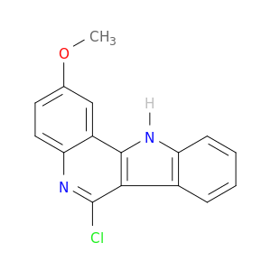 11H-Indolo[3,2-c]quinoline, 6-chloro-2-methoxy-