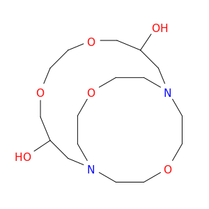 5,8,15,20-Tetraoxa-1,12-diazabicyclo[10.5.5]docosane-3,10-diol