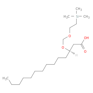 Tetradecanoic acid, 3-[[2-(trimethylsilyl)ethoxy]methoxy]-, (R)-