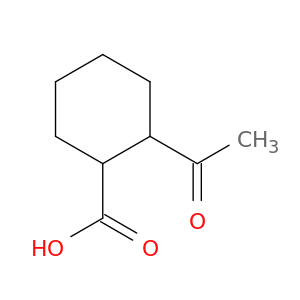 Cyclohexanecarboxylicacid, 2-acetyl-