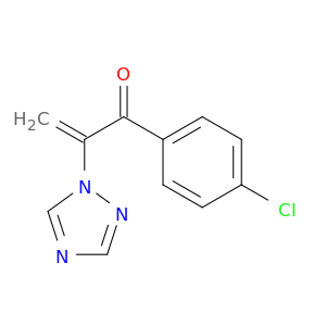 2-Propen-1-one,1-(4-chlorophenyl)-2-(1H-1,2,4-triazol-1-yl)-