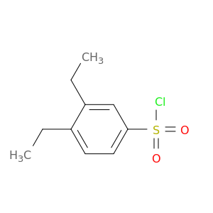 3,4-diethylbenzene-1-sulfonyl chloride