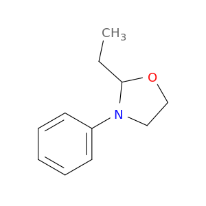 2-ethyl-3-phenyl-1,3-oxazolidine
