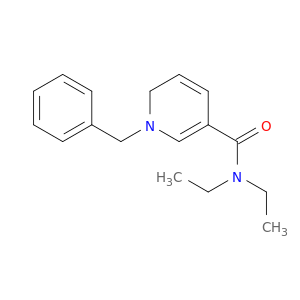 3-Pyridinecarboxamide, N,N-diethyl-1,6-dihydro-1-(phenylmethyl)-