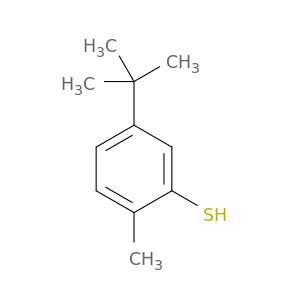 5-叔丁基-2-甲基苯硫酚