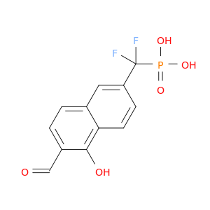 Phosphonic acid, [difluoro(6-formyl-5-hydroxy-2-naphthalenyl)methyl]-