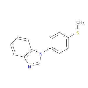 1H-Benzimidazole,1-[4-(methylthio)phenyl]-