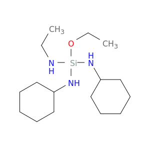Silanetriamine, N,N'-dicyclohexyl-1-ethoxy-N''-ethyl-