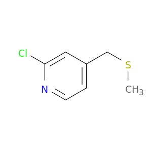 2-chloro-4-[(methylsulfanyl)methyl]pyridine