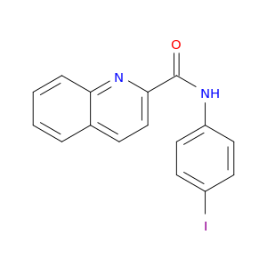 2-Quinolinecarboxamide, N-(4-iodophenyl)-