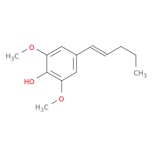 Phenol, 2,6-dimethoxy-4-(1E)-1-pentenyl-