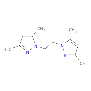 1H-Pyrazole, 1,1'-(1,2-ethanediyl)bis[3,5-dimethyl-