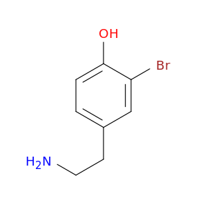 Phenol, 4-(2-aminoethyl)-2-bromo-