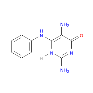 4(1H)-Pyrimidinone, 2,5-diamino-6-(phenylamino)-