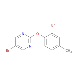 5-bromo-2-(2-bromo-4-methylphenoxy)pyrimidine