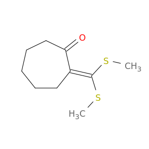 Cycloheptanone, 2-[bis(methylthio)methylene]-