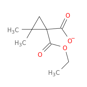 1,1-Cyclopropanedicarboxylic acid, 2,2-dimethyl-, monoethyl ester