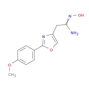 N'-Hydroxy-2-[2-(4-methoxyphenyl)-1,3-oxazol-4-yl]ethanimidamide