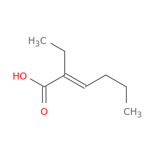 2-Hexenoic acid, 2-ethyl-, (2E)-