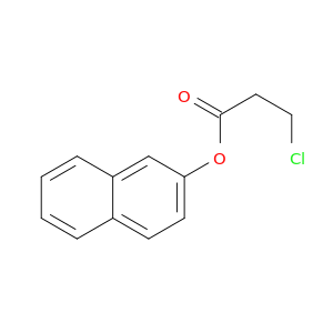 Propanoic acid, 3-chloro-, 2-naphthalenyl ester