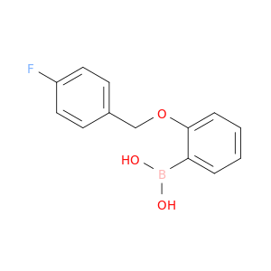 B-[2-[(4-氟苯基)甲氧基]苯基]硼酸