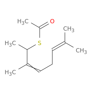 Ethanethioic acid, S-(1,2,6-trimethyl-2,5-heptadienyl) ester