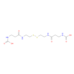 9,10-Dithia-2,6,13,17-tetraazaoctadecanedioicacid, 5,14-dioxo-