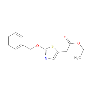 5-Thiazoleacetic acid, 2-(phenylmethoxy)-, ethyl ester