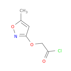 Acetyl chloride, [(5-methyl-3-isoxazolyl)oxy]-