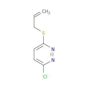 Pyridazine, 3-chloro-6-(2-propenylthio)-