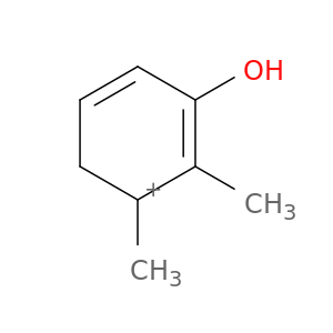 Cyclohexadienylium, 3-hydroxy-1,2-dimethyl-