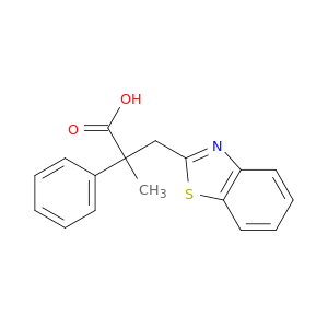 3-(Benzo[d]thiazol-2-yl)-2-methyl-2-phenylpropanoic acid